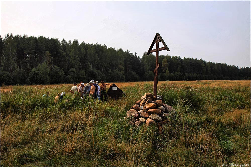 Пеший поход выходного дня:пл. Заря - Полтево - Зюзино - Строкино - Аксеново - Марьино - пл. 43 км   1 августа 2010 г.